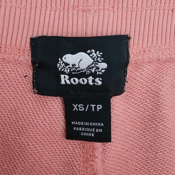 Roots Women's Casual 100% Cottom Pink Shorts Sz XS - Picture 5 of 7